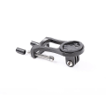 Miniatyrbillede 1 af 4: Out Front Cykelcomputer Combo Mount (1 sæt, Sort)
