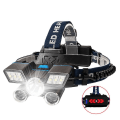Miniatyrbillede 1 af 5: Genopladelig Pandelampe Med Fem 3000 Lumen LED'er Og Bevægelsesadvarselsfunktion