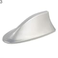 Miniatyrbillede 2 af 4: Opgraderet Signal Universal Bil Hajfin Antenne Auto Tag Fm/am Radio Antenne Udskiftning Silver