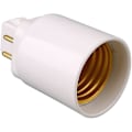 Pikkukuva 1 / 5: LED-valaisimen sovitin GX24Q-E27 Lampunpidike Pistorasia Muunnin 4-napainen Pistorasia Muunnin Lampunpidike