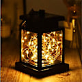 Miniatyrbillede 2 af 5: Ramadan Eid Solcellelys Udendørs Have 30 LED Lanterne