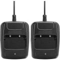 Miniatyrbild 3 av 5: Bil USB Batteriladdare för Walkie Talkie Svart 2-pack