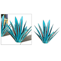 Pikkukuva 4 / 4: Tequila Rustic -metallikoriste Agave-kasvi puutarhaan ja pihalle