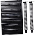 Miniatyrbillede 2 af 8: Metal Mesh Computer Chassis Ventilation Blankplade Dækstøvdæksel til Computerkabinet Varmeafledning