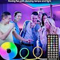 Miniatyrbild 4 av 5: 3~10m DC12V RGB Vattentät LED Neon Rep-Ljusremsa App Synkronisering