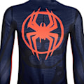 Miniatyrbillede 3 af 4: Spider-Man: Across The Spider-verse Kostume Til Børn Morales Jumpsuit Fancy Up Perf 4-5 Years