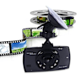 Miniatyrbillede 3 af 4: 2,4 tommer LCD-skærm HD 1080p bil-dashcam DVR nattesyn