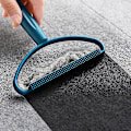 Miniatyrbillede 4 af 5: Fuzz Fabric Shaver Lint Remover til Tæppe Frakke Trøje Tøj Dun Fabric Shaver Bærbar Pelsfjerner (2 stk, Orange, Blå)