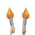 Miniatyrbillede 1 af 4: Oppustelig Fakkelpind Flamme Lommelygter Olympiske Konkurrence Rekvisitter Pind 2pc