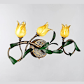 Miniatyrbillede 2 af 5: 9W Tulipanformet LED Jernlampe L49W20H15cm