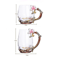 Miniatyrbillede 1 af 4: 2 stk. Palads Carving Diamond Enamel Farve Tekop Pink