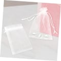 Miniatyrbillede 2 af 8: 50 stk. Smykke Gavepose Snøre Organza Mesh Mini Poser Små Duftposer