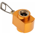Miniatyrbild 4 av 5: Gasbrännare Adapter för Utomhuscamping Gaspåfyllningsadapter Gassparare Shifter Påfyllningsadapter Gas Campingspis Cylinder (gul) (1 st)