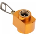 Miniatyrbilde 4 av 5: Gasskomfyr Adapter for Utendørs Camping Gasspåfylling Adapter Gassbesparende Skifter Påfyllingsadapter Gass Campingkomfyr Sylinder (gul) (1 stk)