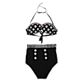 Pikkukuva 3 / 5: Naisten Bandage Bikinin Setti Push-up Rintaliivit Uimapuvut