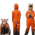 Miniatyrbillede 2 af 5: 5-10 Års Dreng Turning Red Jumpsuit Playsuit 8-10 Years