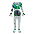 Miniatyrbild 2 av 5: Buzz Lightyear Outfit Barnkläder Jumpsuit + Mask Fancy Up Ranger Kostym 7-8 Years