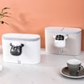 Miniatyrbilde 5 av 5: Kontor Skrivebord Søppelbøtte Kveg Og Sau Små Klassifisering Søppelbøtte Sett Pussepose Oppbevaringsboks (1stk)