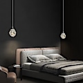Pikkukuva 1 / 5: LED-riipusvalaisin Kristalli Keittiösaarelle 10cm Lyhtydesign