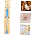 Miniatyrbillede 6 af 8: Langtidsholdbar Træ Sauna Timer Glasrør 15-minutters Timer til Saunaudstyr