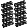 Miniatyrbilde 1 av 8: Italienske tastaturklistremerker erstatningsskinn, flott for læring og kommunikasjon