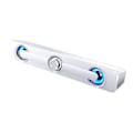 Miniatyrbillede 1 af 5: Bluetooth Soundbar Stereo LED Lys Subwoofer Højttaler Til Computer TV Telefon - Hvid