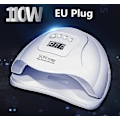Miniatyrbilde 1 av 5: Negldørker 220W 4-trinns LED Negllys UV Gel Baking Light EU 110W