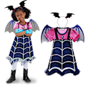 Pikkukuva 1 / 5: Vampirina-tyttöjen hiuspantasettiasu Hieno esiintymisasu 4-5 Years