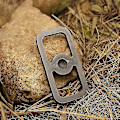 Pikkukuva 4 / 4: Tulitikku Carbon Steel Flint Striker Char Cloth