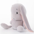 Miniatyrbild 3 av 4: Plush Leksak Kanin Fylld Plush Leksak Dock Sov Leksak 30cm GRAY
