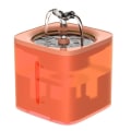 Miniatyrbilde 1 av 5: Automatisk Vannfontene for Katt med Kran Hundefontene Transparent