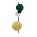 Miniatyrbillede 1 af 5: Mini Style Kreativ LED Indbygget Loftlampe Soveværelse Aluminium