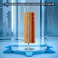 Miniatyrbild 2 av 5: Guldbelagd Aluminium Effekt Resistor 100W, 8 Ohm 8R