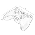 Miniatyrbild 4 av 5: Trådlös Bluetooth-kontroll Gamepad för Xbox 360