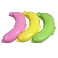 Miniatyrbilde 1 av 5: 3 stk Søte Banan Etui Beskytterboks Turbeholder Utendørs Frukt Banan Oppbevaringsholder Reisetilbehør Tilfeldig
