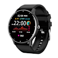Miniatyrbillede 3 af 5: Smartwatch Hjertefrekvens Blodtryk Søvn Trin Tælling Sport Kvinder Mænd Ur Ring Gold