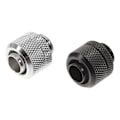 Miniatyrbillede 1 af 8: 2 stk. Vandkølingssystem Fittings Vandkølingsstik Messing Havevandslange Hurtig Kompressionsslange Stik