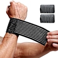 Miniatyrbild 1 av 5: 2-pack handledsskydd för karpaltunnelsyndrom, handledsband för träning