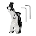 Miniatyrbillede 2 af 4: Skivebremseadapter, cykel V-bremse til skivebremse konverteringsadapter Heavy Duty 160/180/203mm Bag D