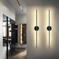 Miniatyrbillede 5 af 5: 1-lys LED Indendørs væglamper i nordisk stil - Flush Mount
