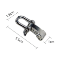 Miniatyrbilde 2 av 3: 3 stk U-formet spenne Utendørs paraply tau armbånd tilbehør justerbar spenne U-formet ståls penne