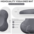 Miniatyrbillede 4 af 5: Yoga Knæpuder, Skridsikre Yogamåtter Til Kvinder Knæstøtte Til Yoga Komfortable Letvægts Yoga Knæpuder Pude Til Knæ, Hænder, Håndled Og El