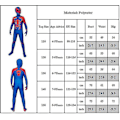 Miniatyrbillede 2 af 5: Jumpsuit til børn Superhelt Zentai Bodysuit Drenge Fancy Up Kostume 7-8 Years
