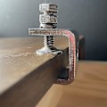 Miniatyrbillede 3 af 4: 304 Rustfrit Stål C-Klemme Tigerklemme Træbearbejdningsklemme Højtydende C-klemme Med Brede Gabåbninger (4 Styk, Sølv)