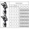 Miniatyrbilde 5 av 5: Kvinne Superhelt Bodysuit Kostyme Jumpsuit Romper Fancy M