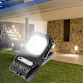 Miniatyrbillede 3 af 5: LED Solcellelys Sensor Gadelys Vægl lampe Til Udendørs Havegård Kørsel Udendørs Lys