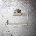 Miniatyrbilde 3 av 3: Toalettrullholder uten deksel, kjøkkenhåndklekrok, veggmontert toalett, rustfritt stål, baderom, rull, vev, håndklerack