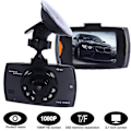 Miniatyrbillede 2 af 4: 2,4 tommer LCD-skærm HD 1080p bil-dashcam DVR nattesyn