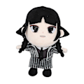 Miniatyrbillede 2 af 4: Kvinders Wednesday Addams Deluxe Kostume Sæt Nevermore Uniform Outfit/parykker/dukke One Size Little Girl