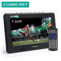 Pikkukuva 1 / 5: Leadstar D7 Kannettava Televisio DVB-T2 ATSC ISDB-T TDT 7 tuuman Televisio